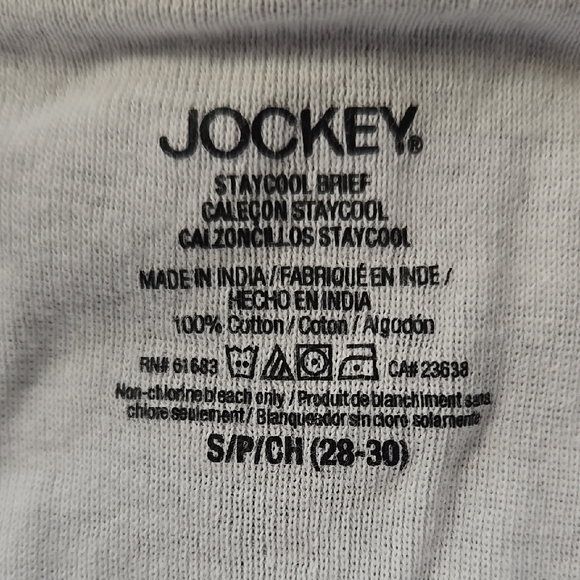 Jockey White Briefs with Classic Style and Soft Cotton-Like Texture - Picture 2 of 3